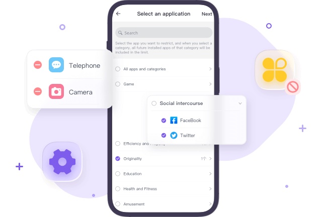 Restrict Inappropriate App Usage